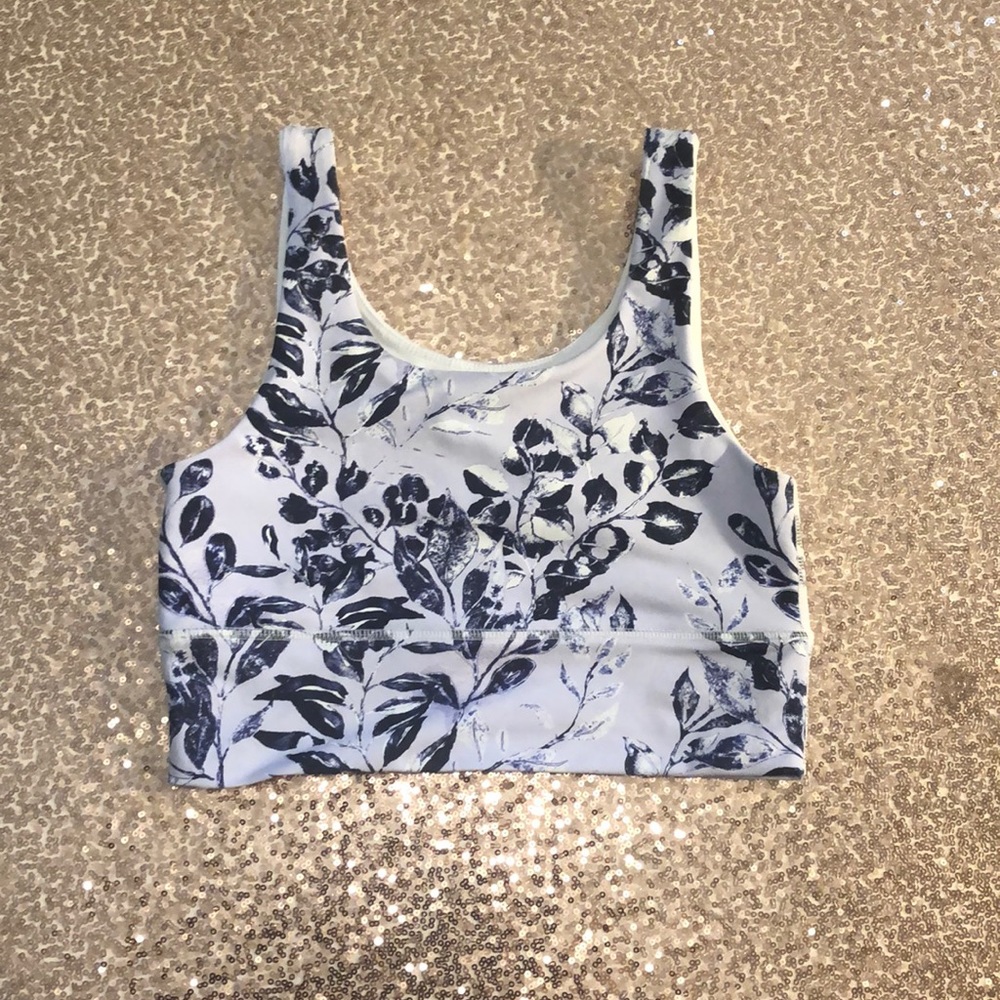 DYI Floral Lilac Bra